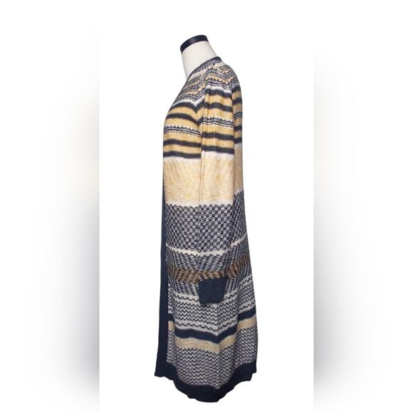 Stitch Fix Lety & Me Striped Open-Front Cardigan Sweater XS - Picture 3 of 4